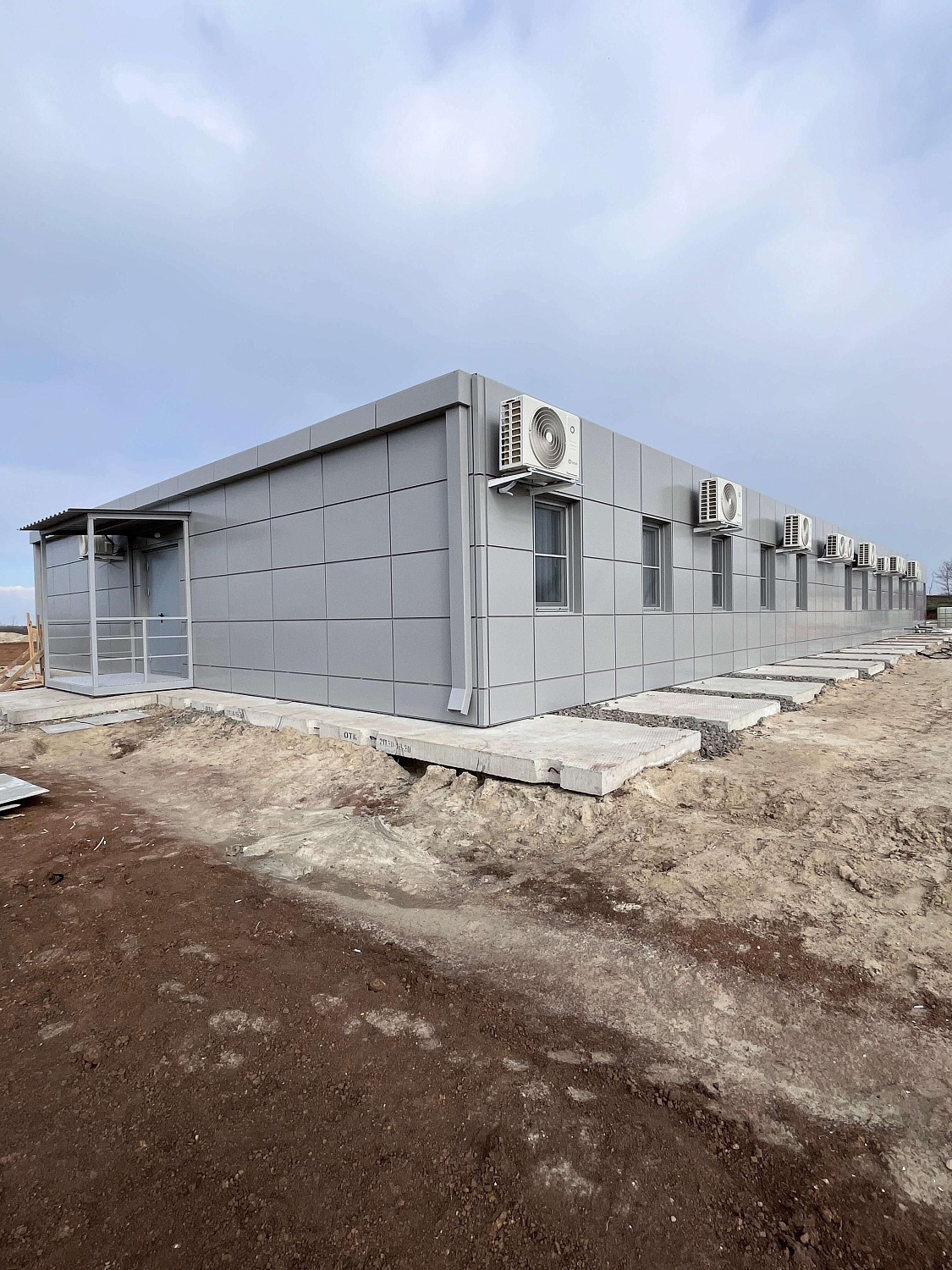 Модульное здание штаба строительства в г. Азов